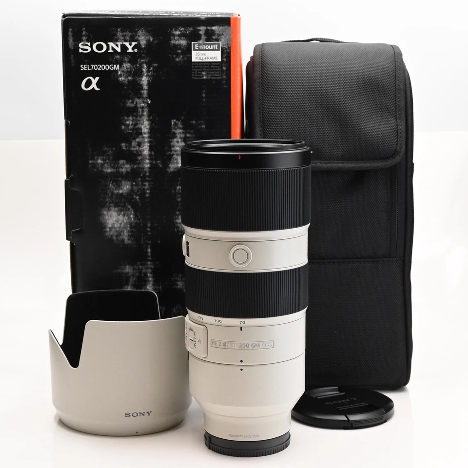 Lente Sony FE 70-200 mm f2,8 GM OSS montura E SEL70200GM #313