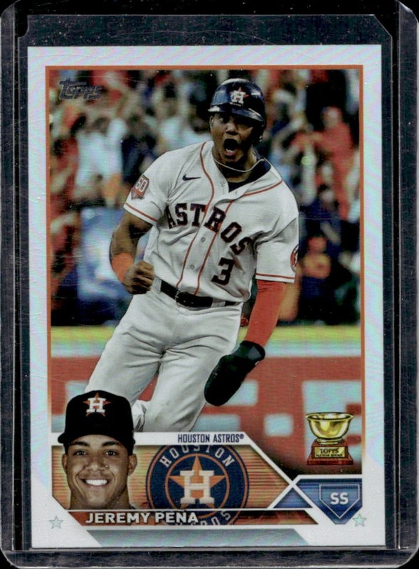 2023 Topps Jeremy Pena Rainbow Foil All-Star #347 Astros