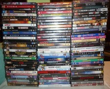 DVD lot of 100 - No Duplicates - All New and Sealed - Comedy - Horror - Action