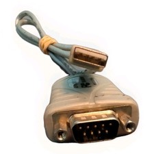 Original USB to Serial Converter Dynex 16" USB to DB9 Serial Adapter DX-UBDB9
