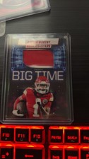 Xavier Worthy 2025 Rookies & Stars Big Time Rookie Patch RC Chiefs Football Card