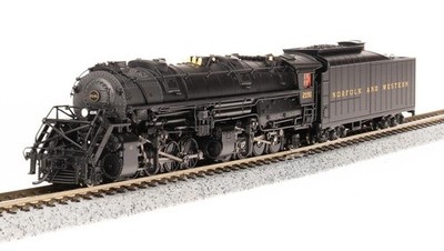 Broadway Limited 7222 N Paragon4 2-8-8-2 Y6b ''Norfolk and Western'' #2195