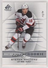 2013-14 SP Game Used Edition Authentic Rookies 13/15 Stefan Matteau #122 0c3