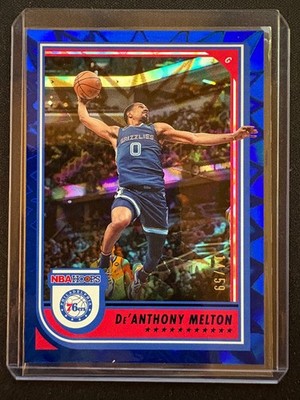 De'ANTHONY MELTON - 2022-23 Panini Hoops - /59 BLUE 