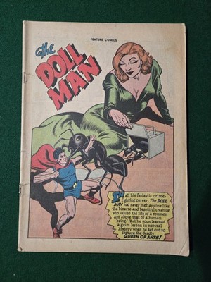 Feature Comics #103 October 1946 Coverless Queen of Ants Doll Man