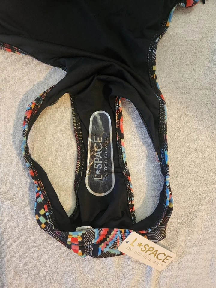 Traje de baño de una pieza L Space Free Love Prima Donna Tribe flecos bandeau XS Foto 4 de 4