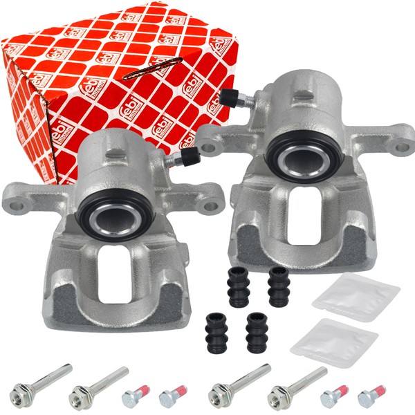 2X Febi Bilstein 182201 + 182202 Bremssattel Hinten L+R FüR M-B A W169 B W245-image