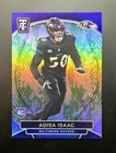 2024 Panini Totally Certified Football Mirror Platinum Camo Adisa Isaac #102