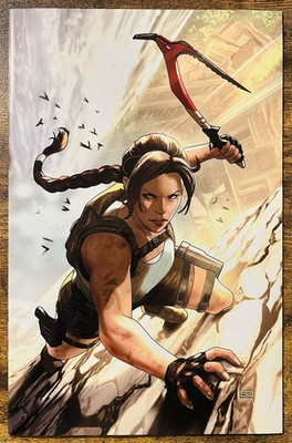 TOMB RAIDER: SACRED ARTIFACTS 1 NM/NM+ VIRGIN TAURIN CLARKE VARIANT 1 PER STORE