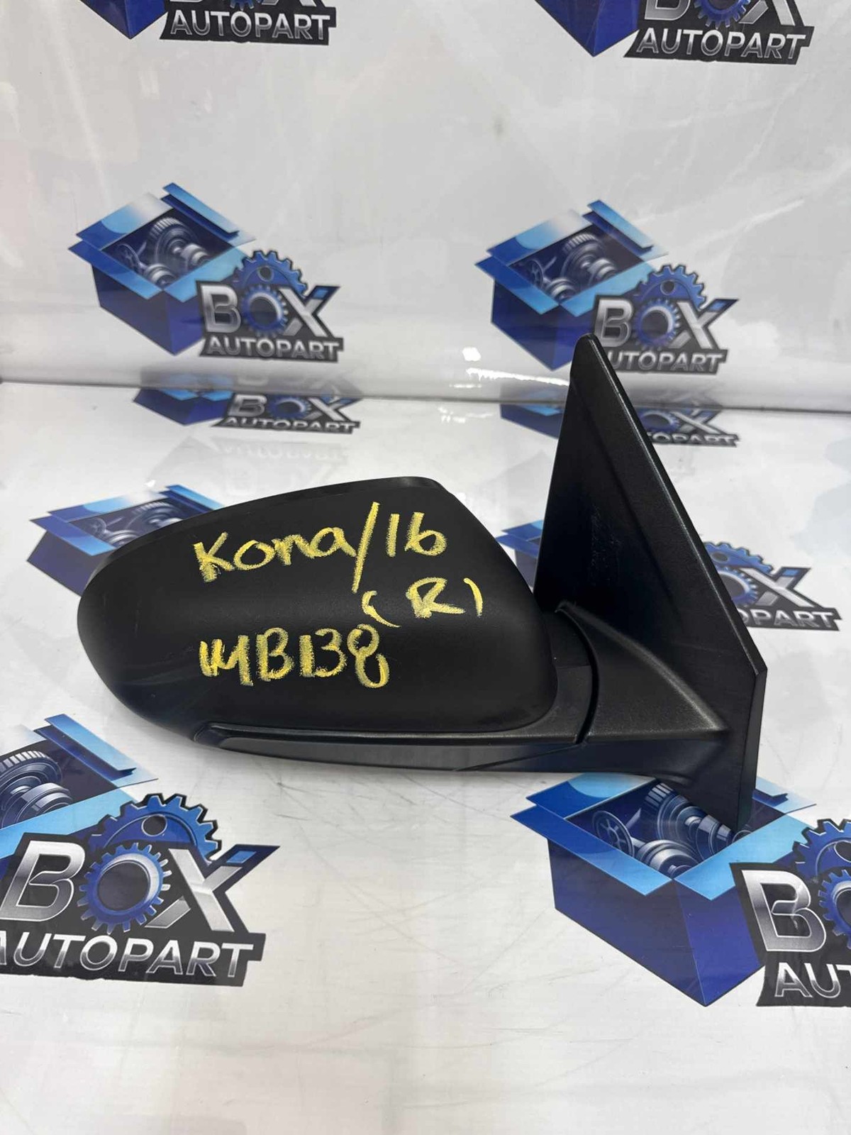 2018-2022 HYUNDAI KONA Door Mirror Right Passenger Side BLACK OEM