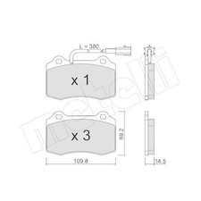 Kits de frein Maserati QUATTROPORTE