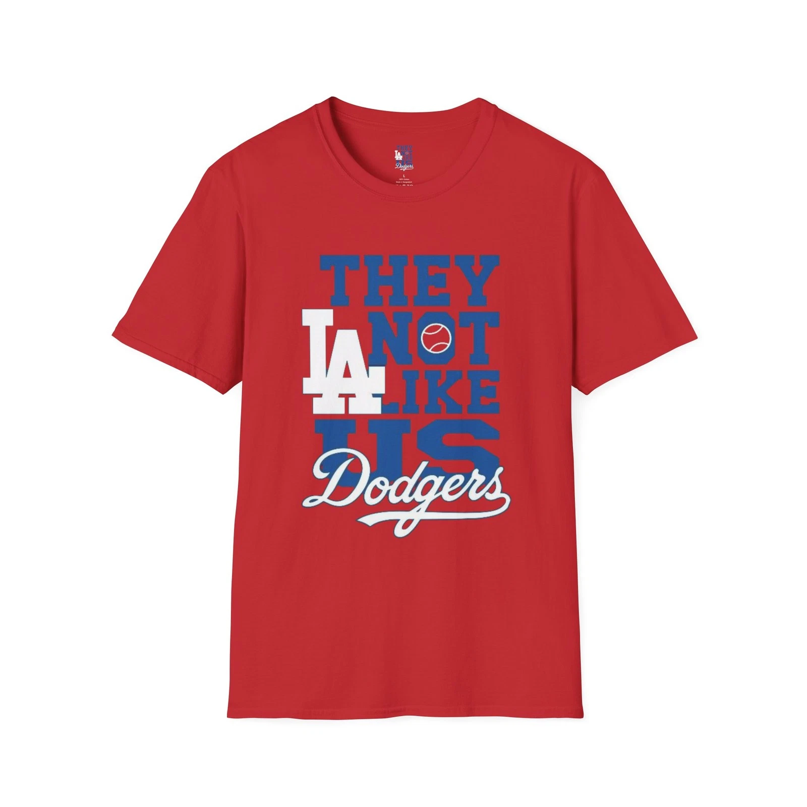 LA Dodgers World Series Champions Unisex T-Shirt, Los Angeles Baseball Fan Gift