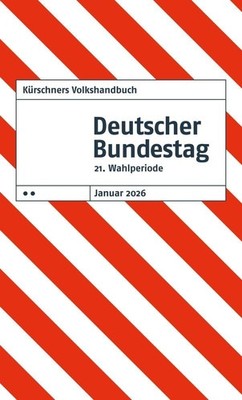 Kürschners Volkshandbuch Deutscher Bundestag 21. Wahlperiode