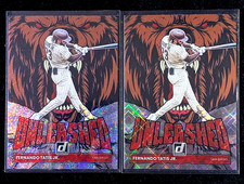 2022 Donruss Fernando Tatis Jr. Unleashed Rapture & Diamond Holo's