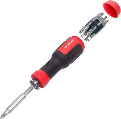 13-in-1 Multi Bit Screwdriver Set Magnetic Adjustable Extension CRV Tool Repair