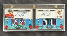 2025 Topps Tier One Austin Riley Matt Olson Auto Booklet Platinum 1/1 Braves