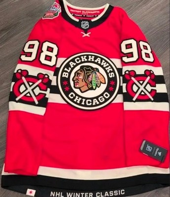 NEW Connor Bedard Chicago Blackhawks 2025 Winter Classic Hockey NHL Jersey