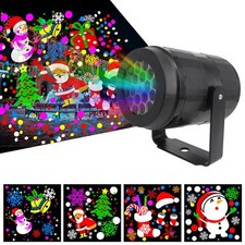 Christmas Light Projector with 16 Pattern Slide LED Projection Lamp