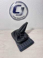 VW MK2 GTI GLI Golf Jetta Gear Shifter Boot Black  Trim Blue 191863216 Genuine 