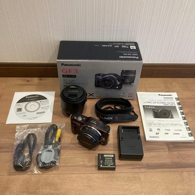 LUMIX DMC-GF3W Digital Camera / Double Lens Kit