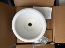 Kohler Compass Bath Sink White 10–5/8” Drop In or Undermount Sink K-2298-0