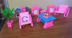 RARE Vintage Barbie Home Entertainment Center 1987 SET