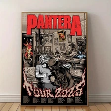 Pantera 2025 Tour Poster