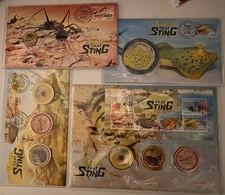 2014 Things that Sting Set (3) PNC's & Limited Edition Medallion Cover 133 /250