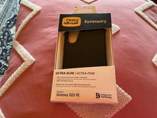 Otter box Symmetry Series Samsung Galaxy S23 FE phone case slim black 77-94858