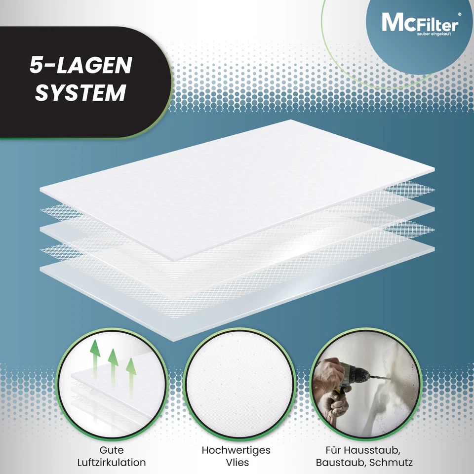 10 Staubsaugerbeutel für alle EINHELL Nass-Trockensauger | 10-40L Vlies Beutel - Bild 2 von 4