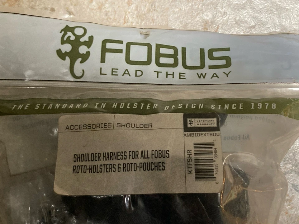 Fundas NOS FOBUS Tactical Elite - Funda de hombro SHR2 doble accesorio Foto 2 de 3