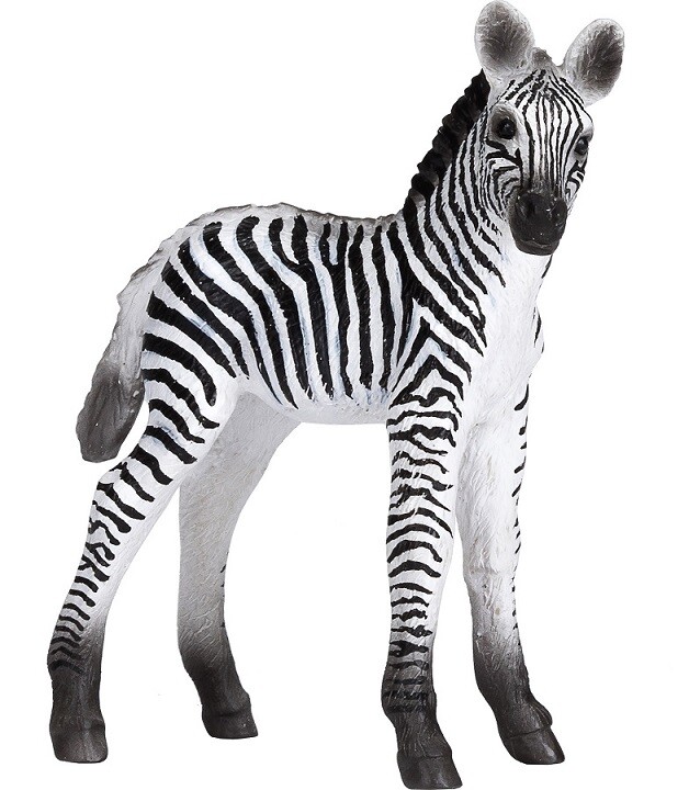 Mojo 387394 Zebra Foal 7 Cm Wild Animals
