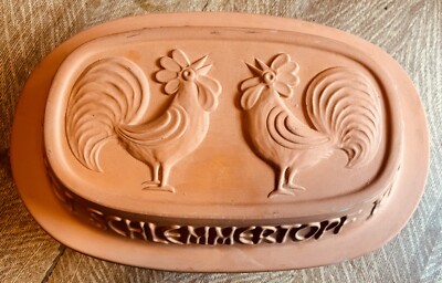 SchlemmerTopf Scheurich-Keramik Glazed 836 W Germany Clay Rooster