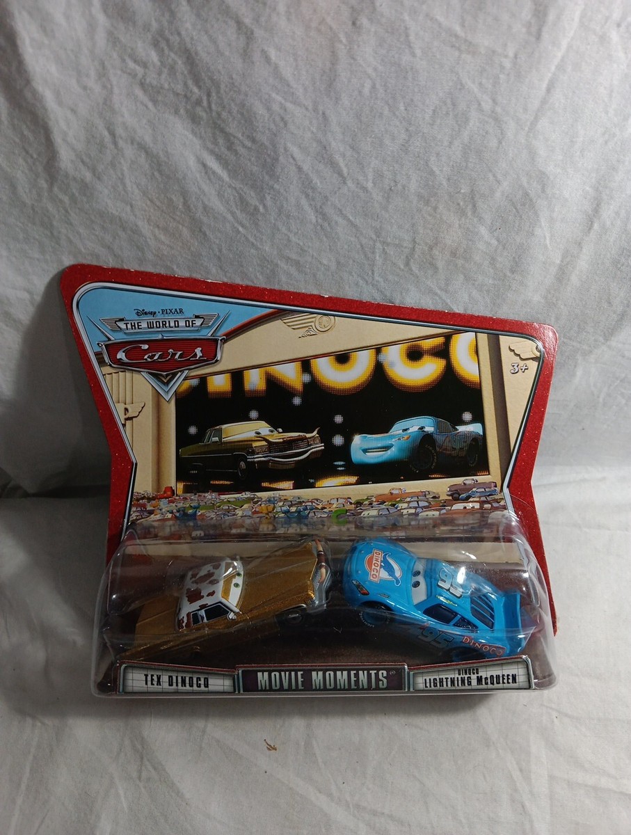 Disney Pixar Cars TEX DINOCO And LIGHTNING MCQUEEN - Movie Moments