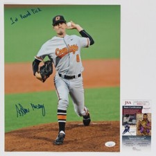 Andrew Heaney Autographed Oklahoma St 11x14 JSA COA 1st Round Pick Inscription!