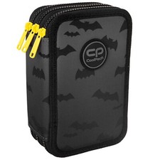 3-fach Federtasche Schulmäppchen Ausrüstung Robust, Geräumig, City Jumper
