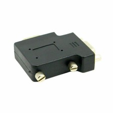 Right Angled 90 Degree Vertical Flat VGA SVGA Male To Female Extension Adapter