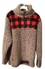 WOMENS SIMPLY SOUTHERN 1/4 ZIP SERPA HIGH NECK PULLOVER SIZE XL. WB9
