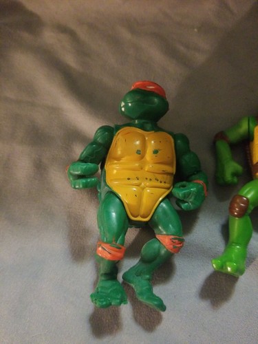 1990 TMNT Scumbag, Baxter Stockman, Splinter. Donatello. Raphael. Leonardo. Mich - Picture 6 of 12