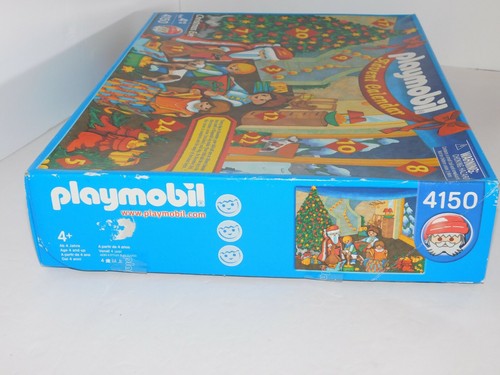 Playmobil Advent Calendar Christmas Eve 4150 Santa tree Cats Dog 2003 - Picture 5 of 9