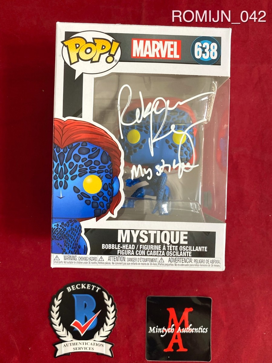 REBECCA ROMIJN AUTOGRAPHED SIGNED MYSTIQUE FUNKO POP #638! X-MEN REBECCA ROMIJN AUTOGRAPHED SIGNED MYSTIQUE FUNKO POP #638! X-MEN