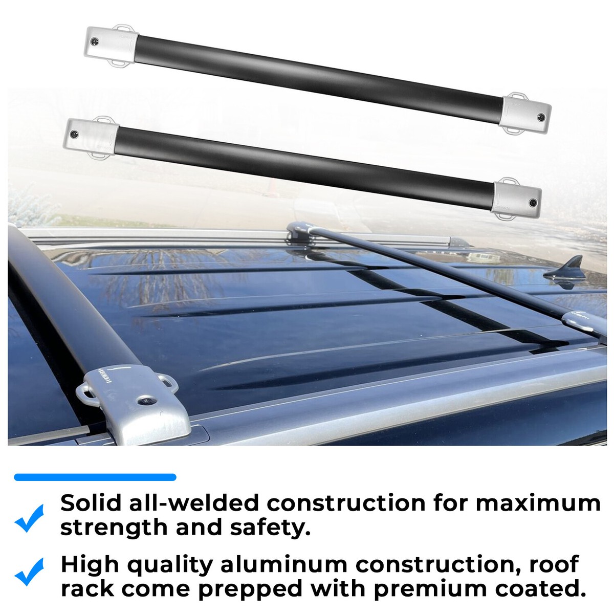 Roof Rack Cross Bar Luggage Carrier Aluminum #PT278-60170 For