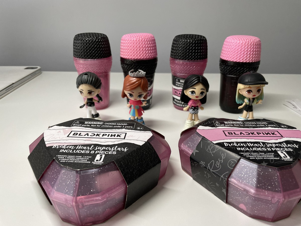 Blackpink K-Pop 2 Broken Heart Superstars + 4 Microphones Set | eBay
