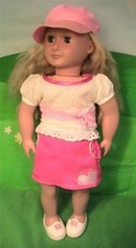 Our Generation 18 inch doll with Pink Outfit