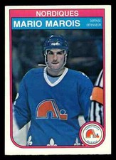 1982-83 O-Pee-Chee Mario Marois #287 - Quebec Nordiques