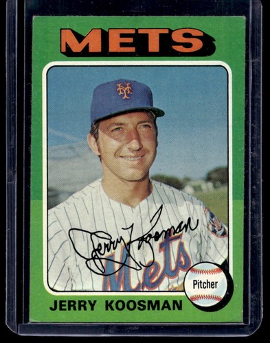 1975 Topps Jerry Koosman  #19 - Picture 1 of 2