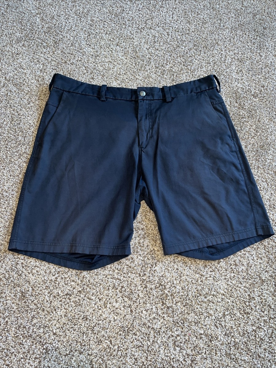 Lululemon Shorts Mens 37 Black Golf Beach Commission Short Classic