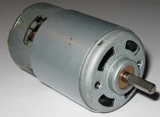200 Watt Electric 12 VDC Hobby Motor - 25,000 RPM - High Speed Power Fan Cooled