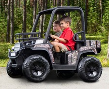 realtree 24 volt utv ride on by dynacraft