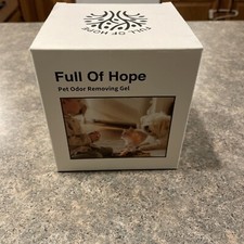 Full of Hope Pet Odor Removing Gel 15oz New 